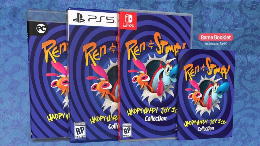 Коробки Ren & Stimpy Happy Happy Joy Joy Collection на фоне