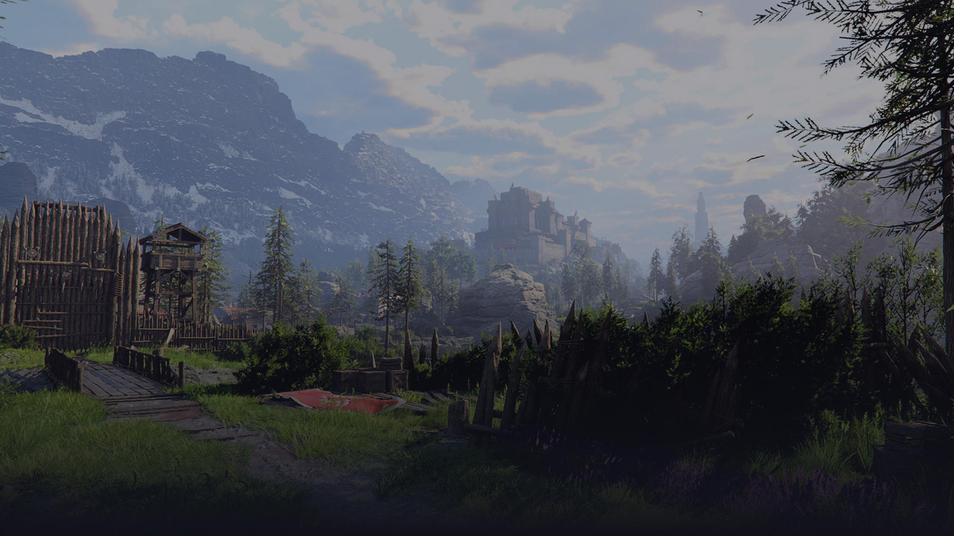 Crimson Desert background