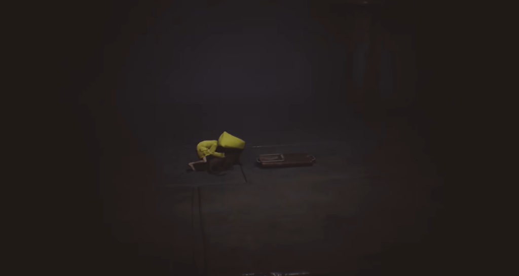Шестая из Little Nightmares ползет по темному полу
