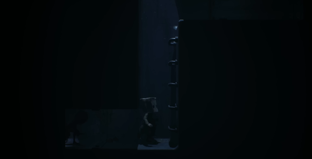 Шестая из Little Nightmares прячется в темноте коридора
