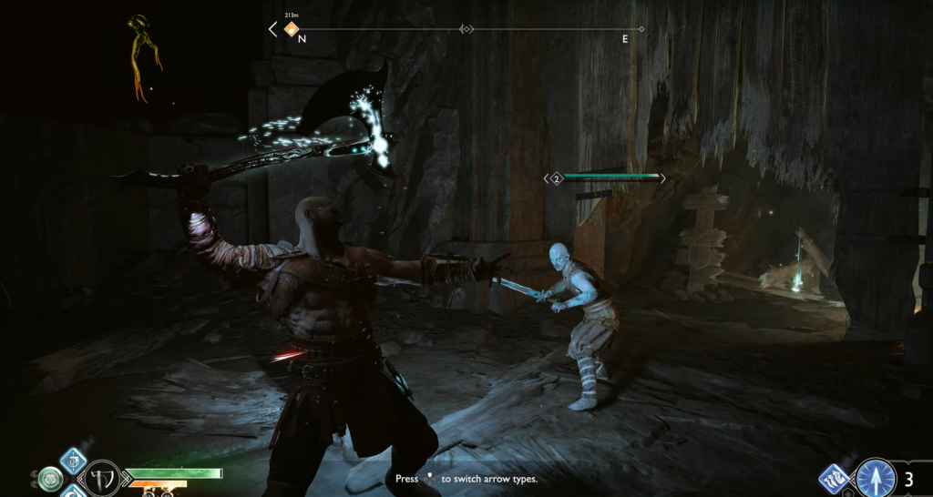 Dragon's Dogma 2 menu showing witch in red hat