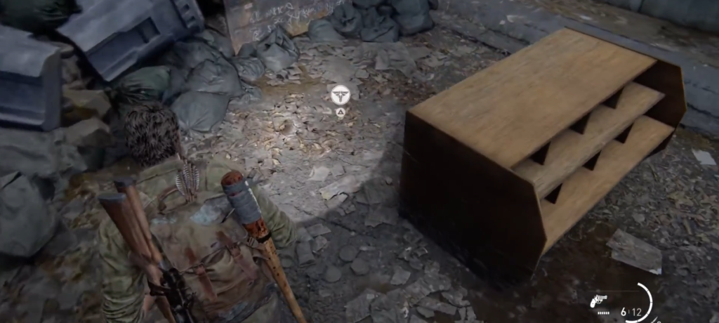 Джоэл из The Last of Us осматривает руины здания
