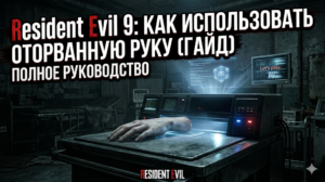 Resident Evil 9 Requiem: Как использовать Оторванную руку (Полное руководство)