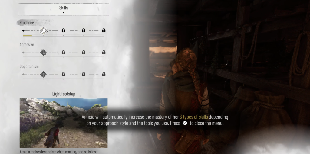 Амиция и Хьюго стоят в сарае A Plague Tale